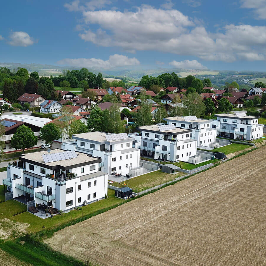 Mehrfamilienhäuser in Neuhausen am Inn